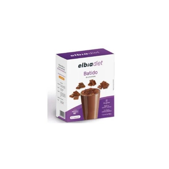 Ellebia Dieet Elbiadiet Chocolade Milkshake 7x24g