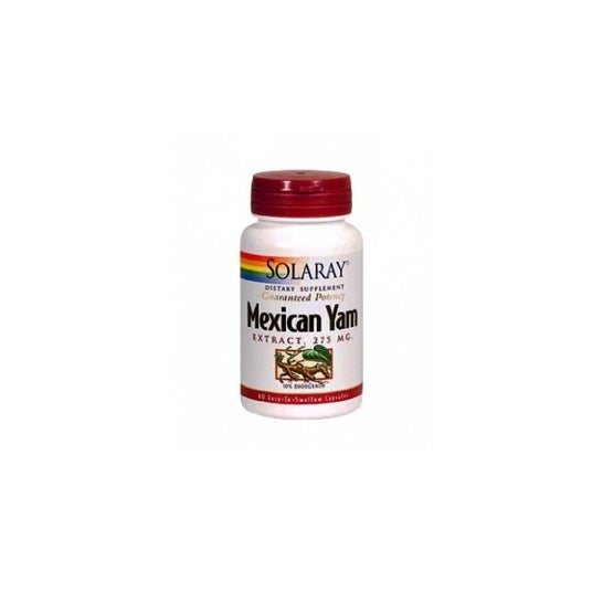 Solaray Mexican Yam 275mg 60cáps