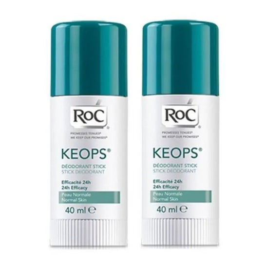 Keops Roc Desodorante Stick 2x40ml Keops Roc Desodorante Stick 2x40ml