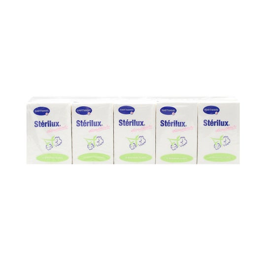 Hartmann Stérilux Douceur 10 packs of 10 white tissues