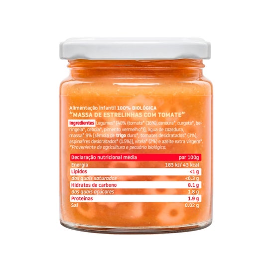 Smileat Potito Cachitos Cachitos Estrellitas con pomodoro Eco 230g