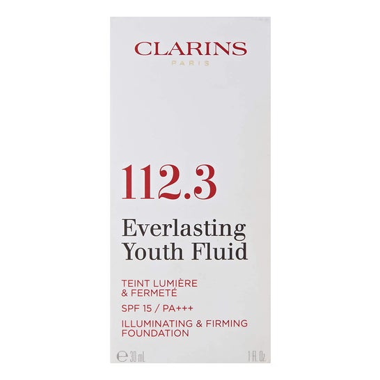 Clarins Everlasting Youth Fluid Spf15 112.3 Legno di sandalo Spf15 112.3 30A