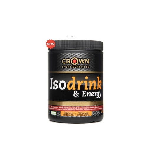 Crown Isodrink & Energy Orange Lattina 640g