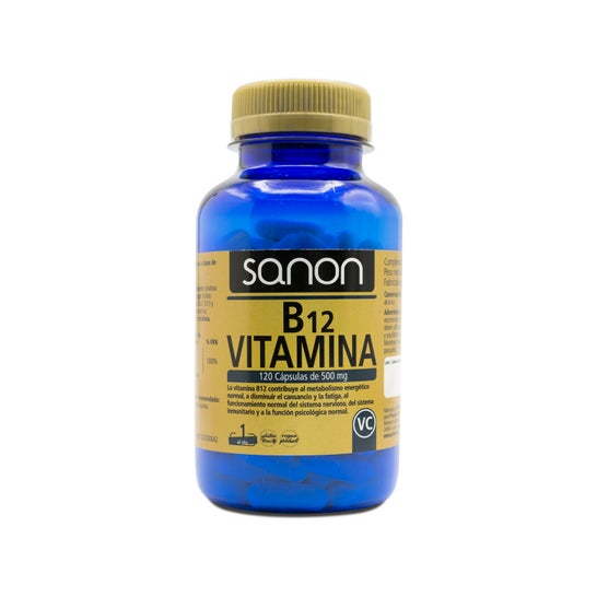 Sanon Vitamin B12 120 Kapseln zu 500 mg