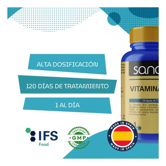 Sanon Vitamina B12 120caps