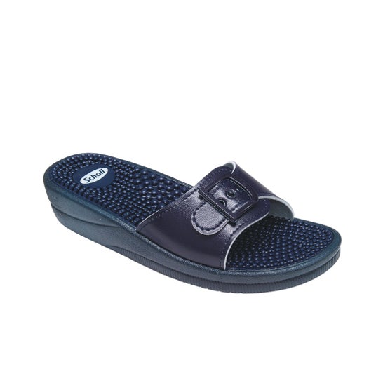 Scholl New Massage Navy Blue størrelse 40 1 par