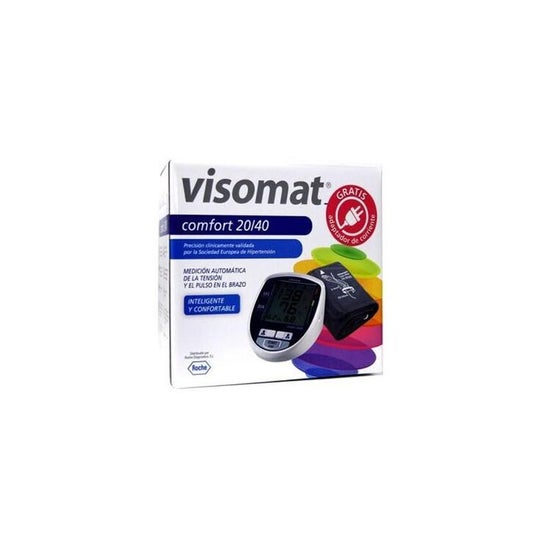 Visomat Comfort Digital Upper Arm Blood Pressure Monitor with Power Adapter 20/40 1 pc.