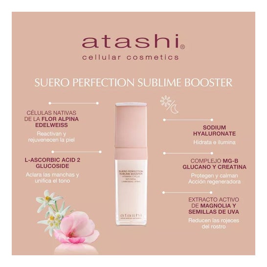 Atashi® Cellular Perfection Skin Sublieme serum-anti-vermoeidheid boosterluminositeit 50ml Atashi® Cellular Perfection Skin Sublieme serum-anti-vermoeidheid boosterluminositeit 50ml