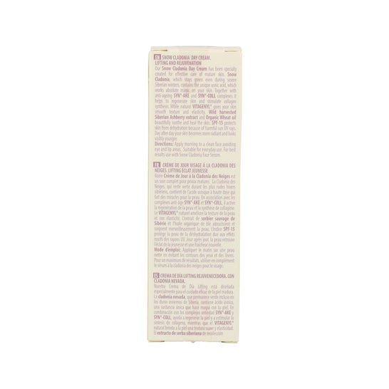 Natura Siberica crema de día lifting rejuvenecedora 50 ml