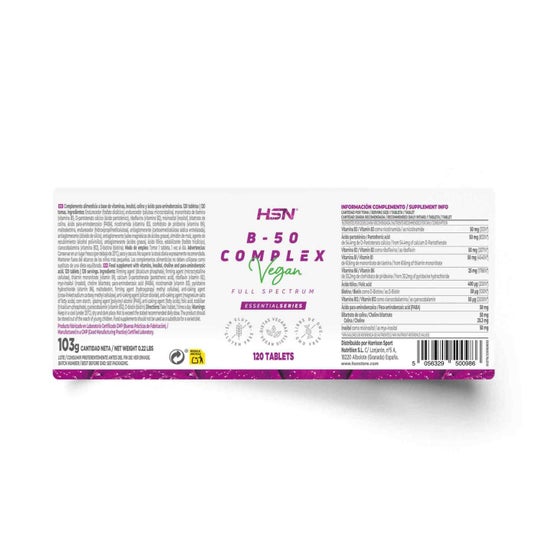 HSN B-50 Complex 120 comp