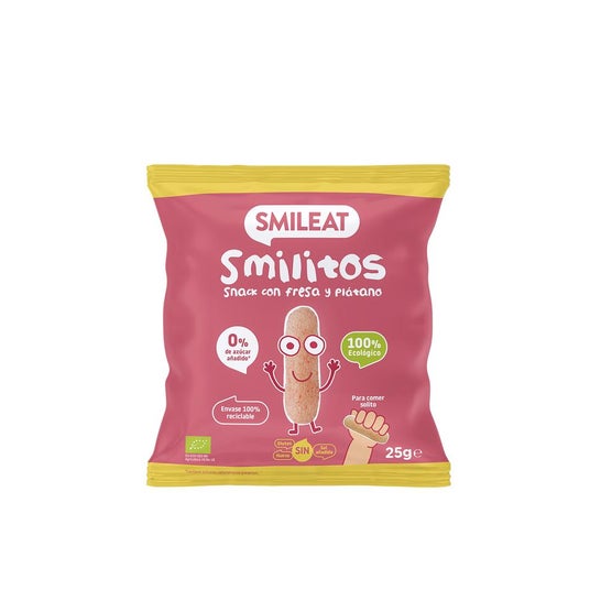 Smileat Smilitos Fragola & Banana Eco 25g