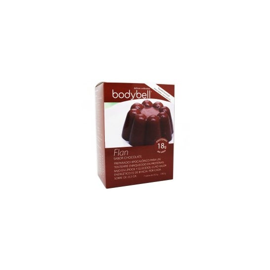Bodybell Flan Chocolade Smaak 450g