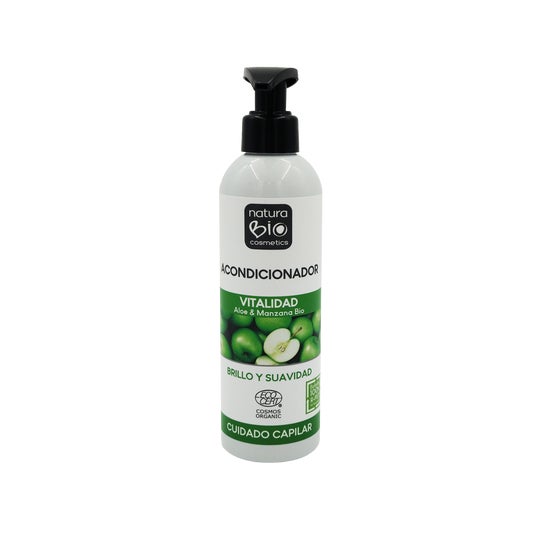 NaturaBIO Cosmetics Balsamo Vitalità Aloe Mela Bio 250 ml