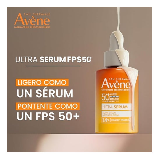 Avène Ultra Serum Activa la Luminosidad SPF50+ 30 ml