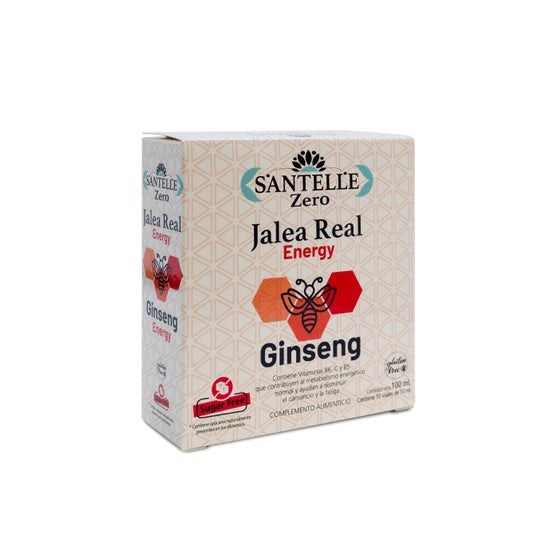 Santelle Royal Jelly Energie met Ginseng 10 flesjes