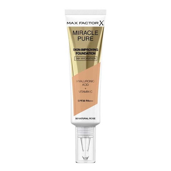 Max Factor Miracle Pure Skin Improving Spf30 45 Warm Almond 30ml