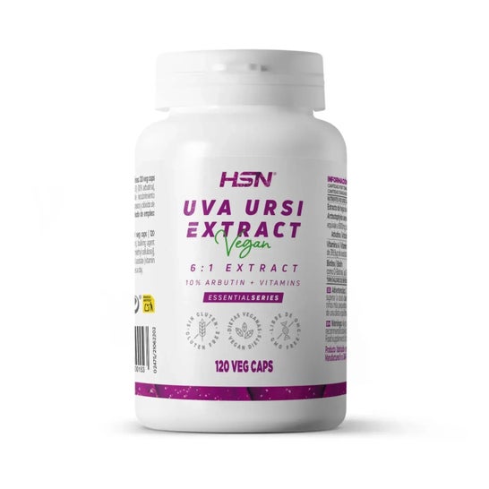 HSN Extracto de Uva Ursi 6:1 500mg 120vcaps