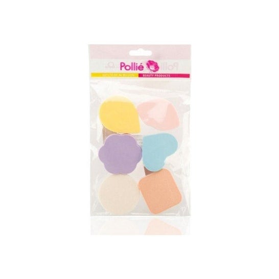 Eurostil Pollié Make-up svamp 6 stk