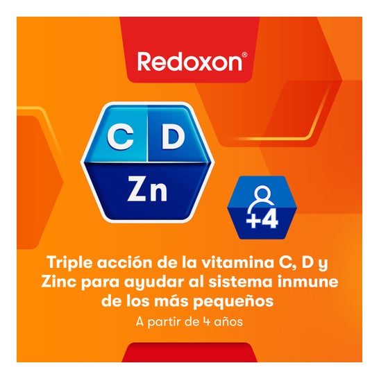 Redoxon Redoxitos Extra Defensas Gummies Naranja Fresa 25uds