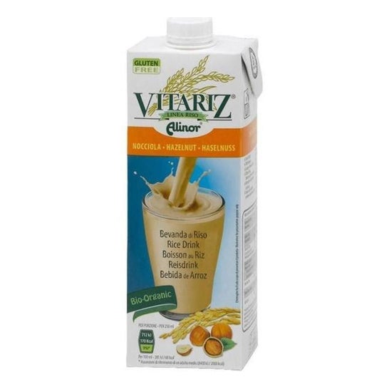 Vitariz-melk Hazelnoot-organische rijst 1L
