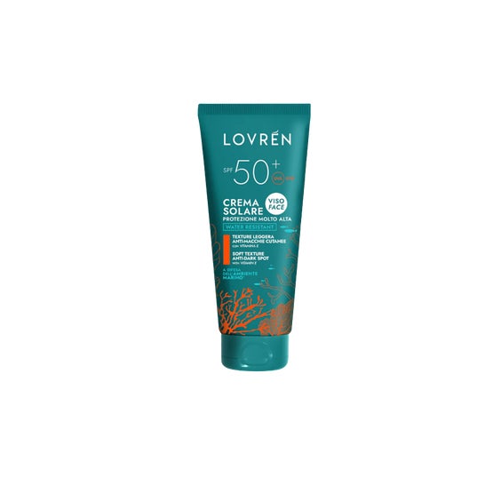 Lovren SPF50+ Crema Solare Viso Water Resistant 50ml