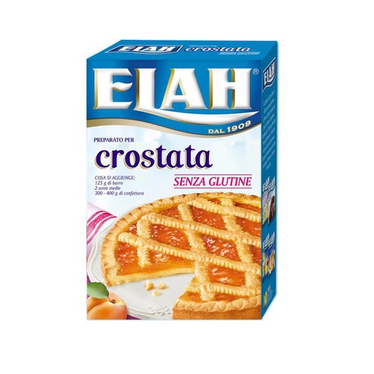 Elah Preparato per Crostata Senza Glutine 395g