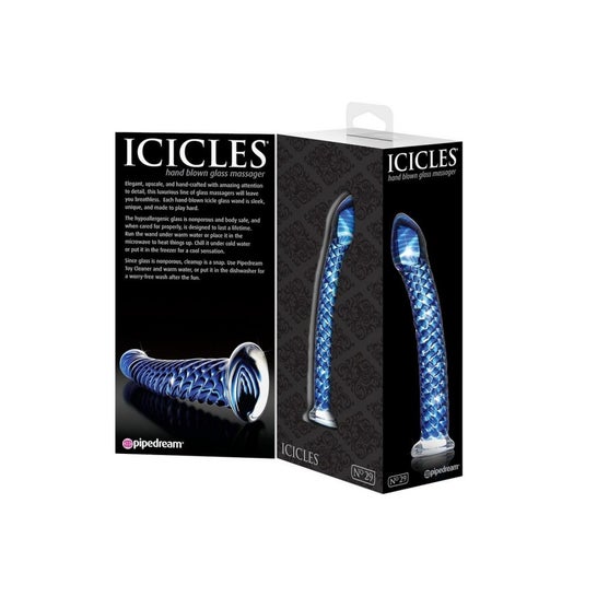 Icicles Number 29 Glass Massager 1pc