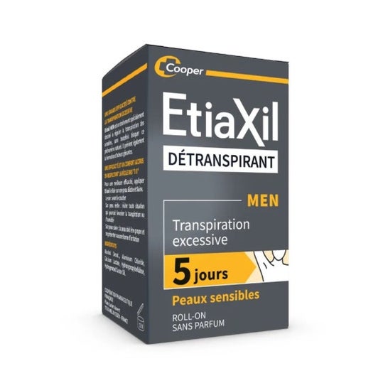 Etiaxil Men Antitranspirante Excesiva Roll-On Sin Perfume 50ml