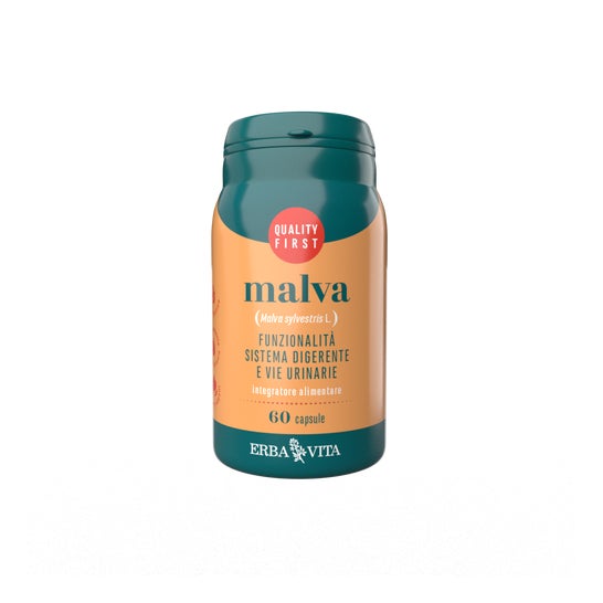Erba Vita Malva Mucillagine Food Supplement For The Digestive Tract 200Ml