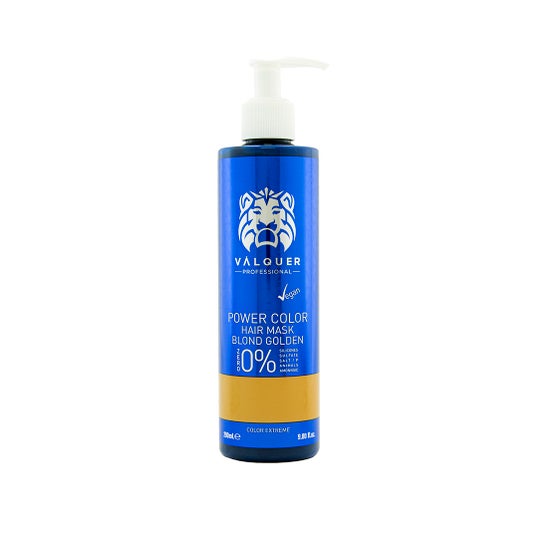 Valquer Mascarilla Power Color Rubio Dorado 275 Ml