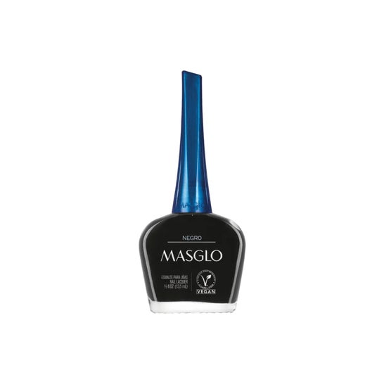 Masglo Nagellack Schwarz Cremig 13,5 ml