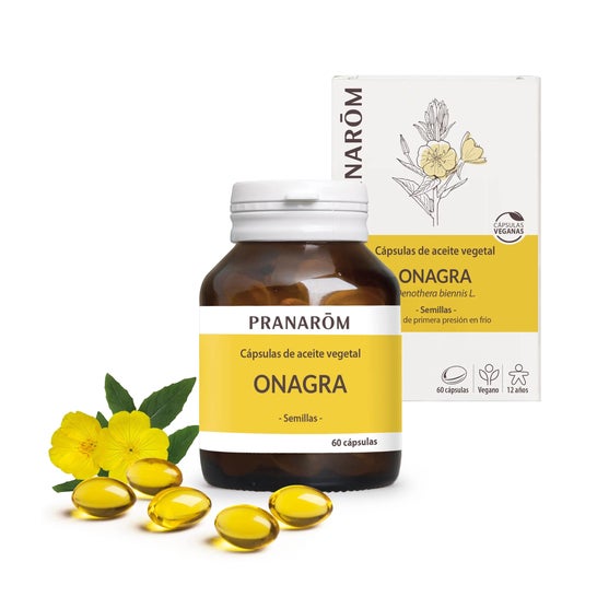 Pranarôm Cápsulas de Aceite Vegetal de Onagra 60caps