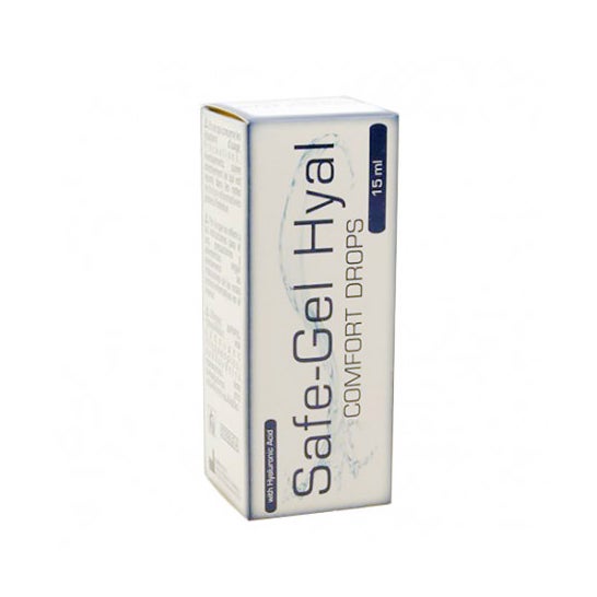 Safe-gel Hyal Gotas Humectantes con Ácido Hialurónico 15ml