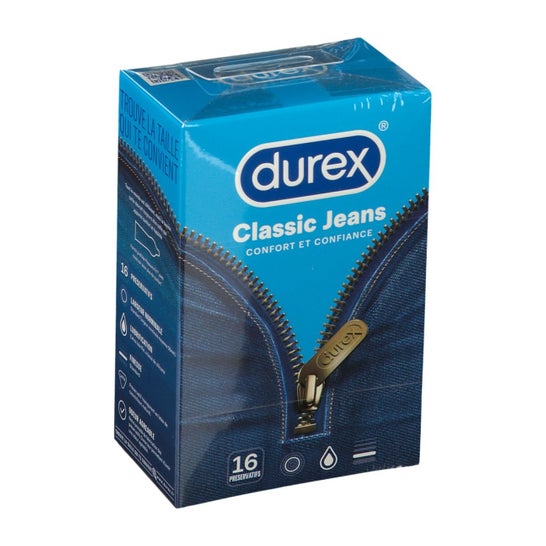 Durex Classic Jeans (16 Condoms) - Preservativos