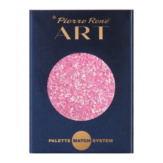 Pierre René Art Sombra Brillo en Godet Rosa 007 1.3g