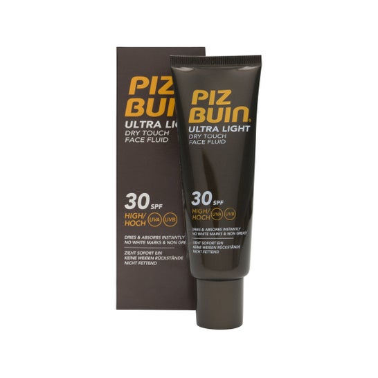 Piz Buin® Ultra Light SPF30 + tørt ansigtscreme 50ml