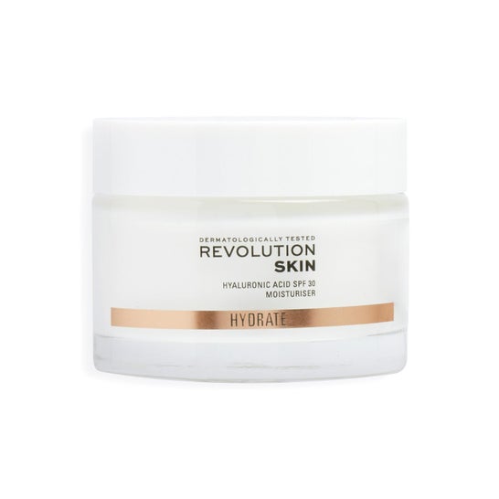 Revolution Skincare Hydrate Hyaluronic Acid Crema SPF30 50ml
