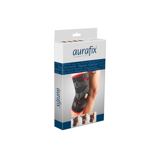 Aurafix Kniebandage 120 Bänderstütze Bänderstütze Größe M 1St