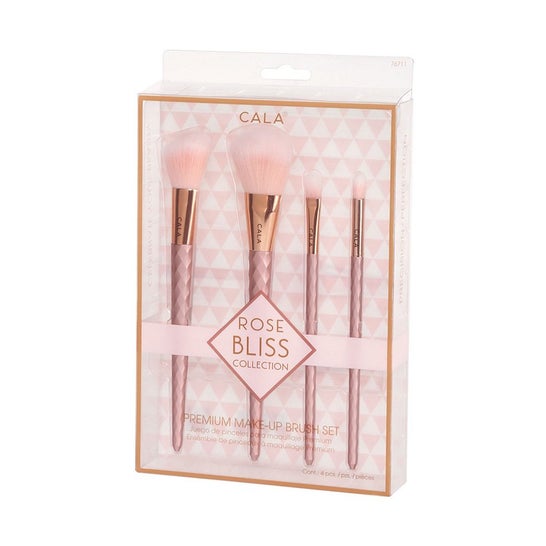 Cala Rose Bliss Premium Make-Up Pinsel Set