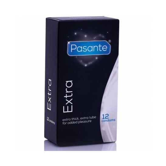 Pasante Pack Preservativos Extra Gruesos 12uds