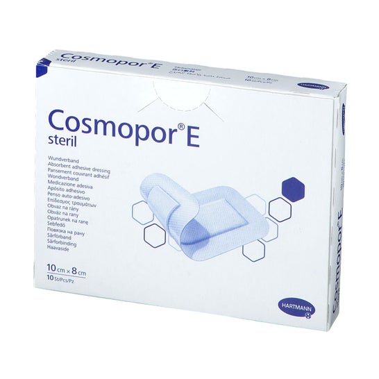 Cosmopor e bende adesive sterili 10x8cm 10uts