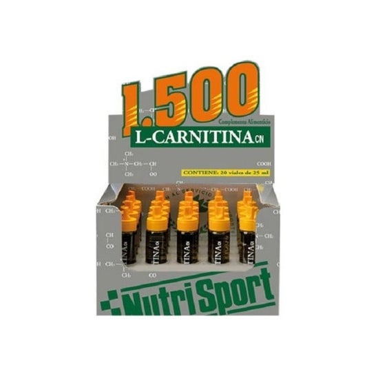 Nutrisport Carnitine 1500Mg Orange 20Vials