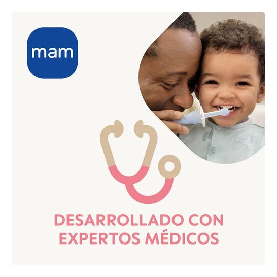 Mam Baby Cepillo Dental Infantil Aprendizaje Training Brush 5+M Verde 1Ud Mam Baby Cepillo Dental Infantil Aprendizaje Training Brush 5+M Verde 1Ud