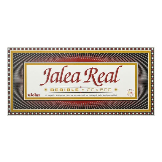Mielar Jalea Real 500mg 20 Ampollas