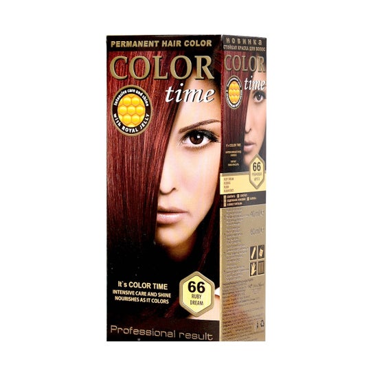 Tempo di colore tintura Gel colorante Rubino 66