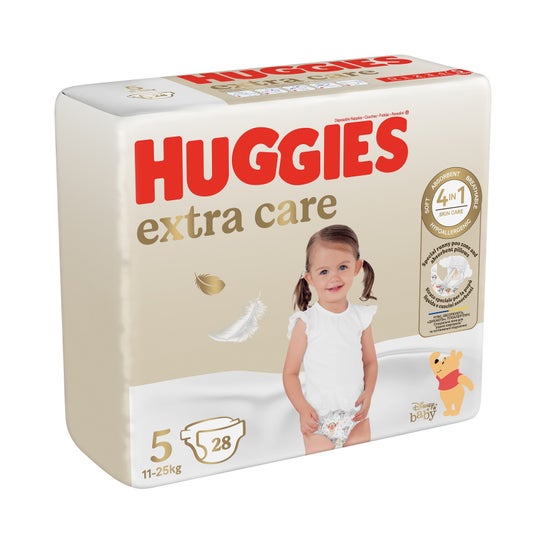Huggies Extra Care Pañales Talla 5 11-25kg 28uds
