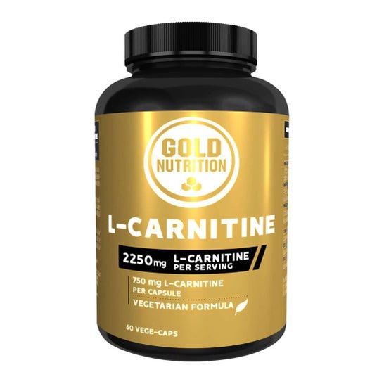 Gold Nutrition L Carnitin 750mg 60 kapsler