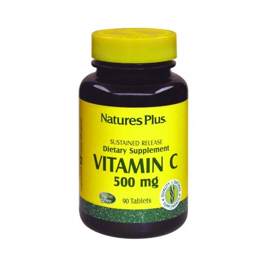 Nature's Plus C-vitamin 500mg 90 kapsler