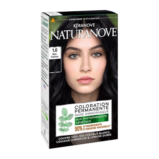 Naturanove Keranove Color Permanente Kit 1.0 Negro Intenso