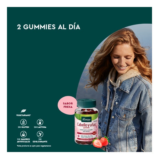 Kneipp Gummies Anticaída 60 gominolas
